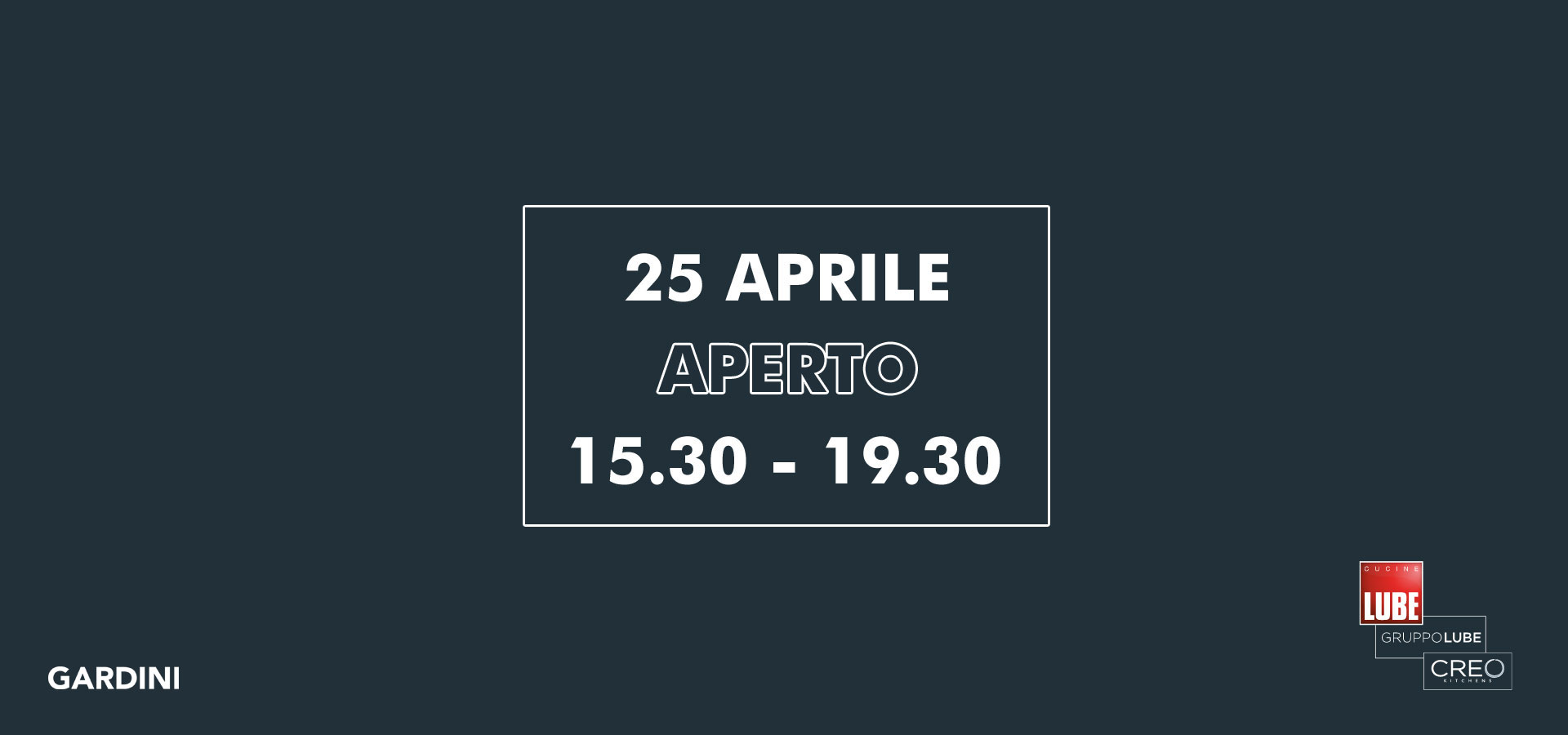 25 aprile aperto pome