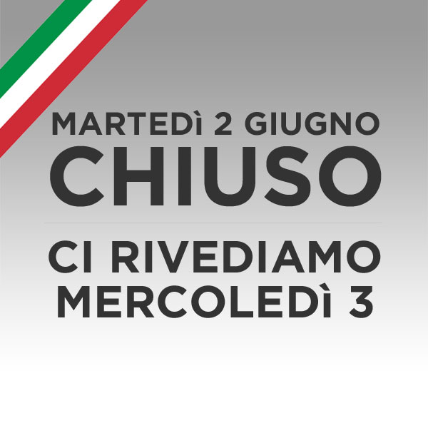 2 GIUGNO CHIUSI CREO LONGIANO
